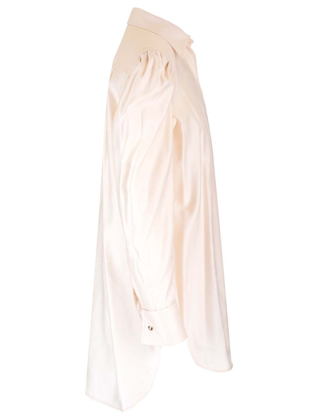 Al Duca D'Aosta Max Mara Camicia in raso di cotone Offerta