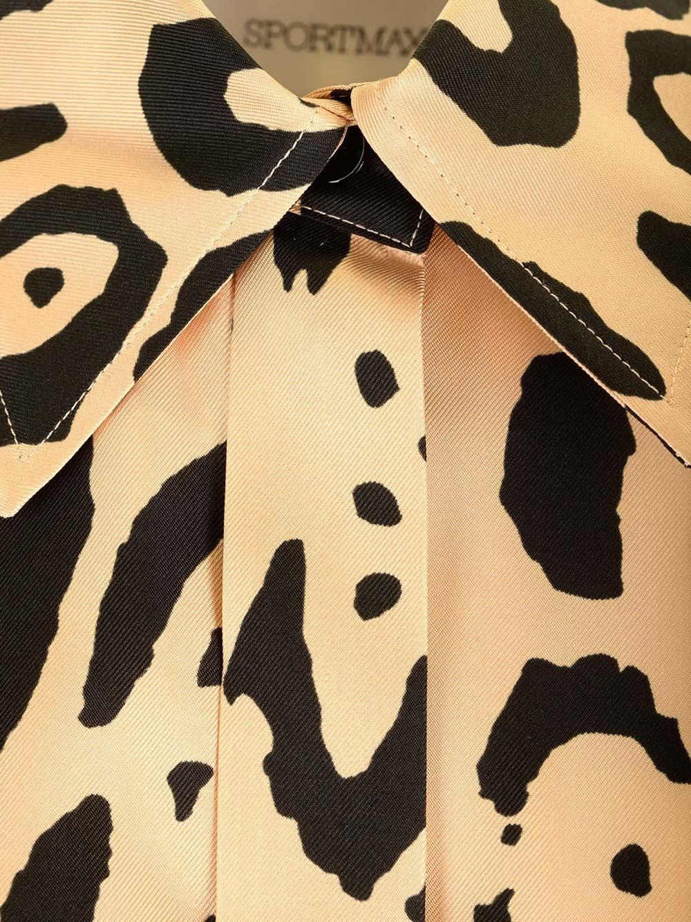 Al Duca D'Aosta Sportmax Camicia animalier "Armony" Economico