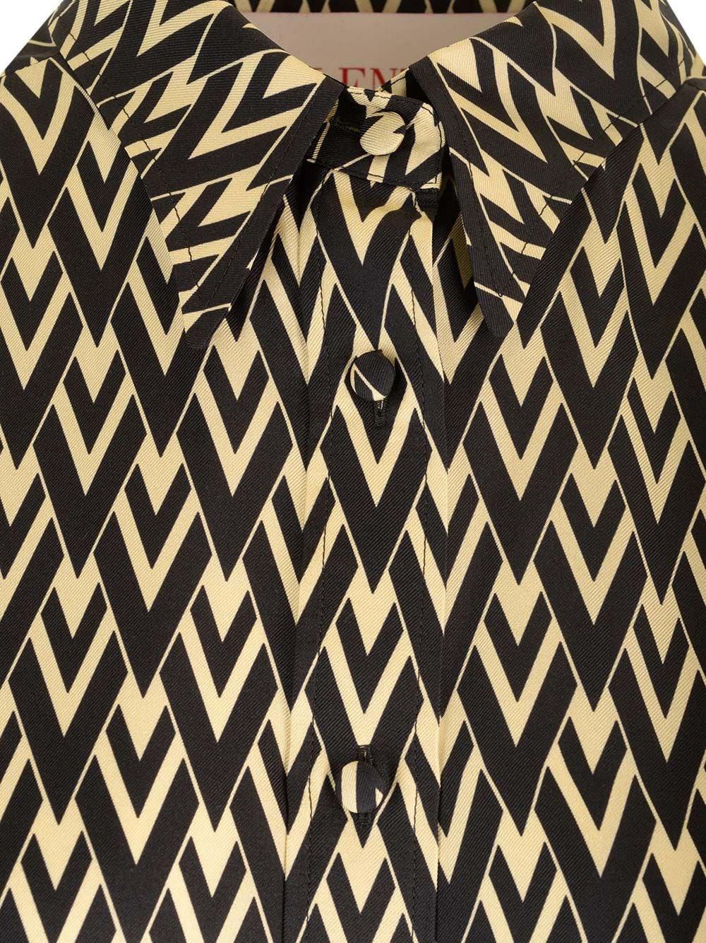 Al Duca D'Aosta Valentino Garavani Camicia in twill Outlet
