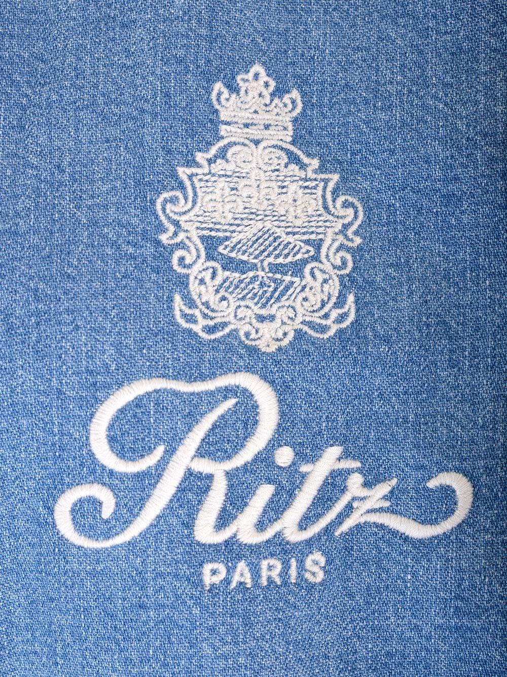 Al Duca D'Aosta Frame X Ritz Camicia in denim Saldi