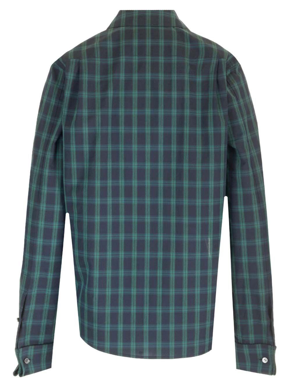 Al Duca D'Aosta Loewe Camicia in cotone a quadri Offerte