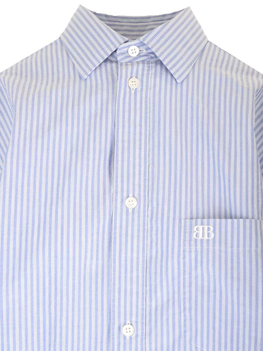 Al Duca D'Aosta Balenciaga Camicia oversize "Knotted Shirt" Vendita Economica