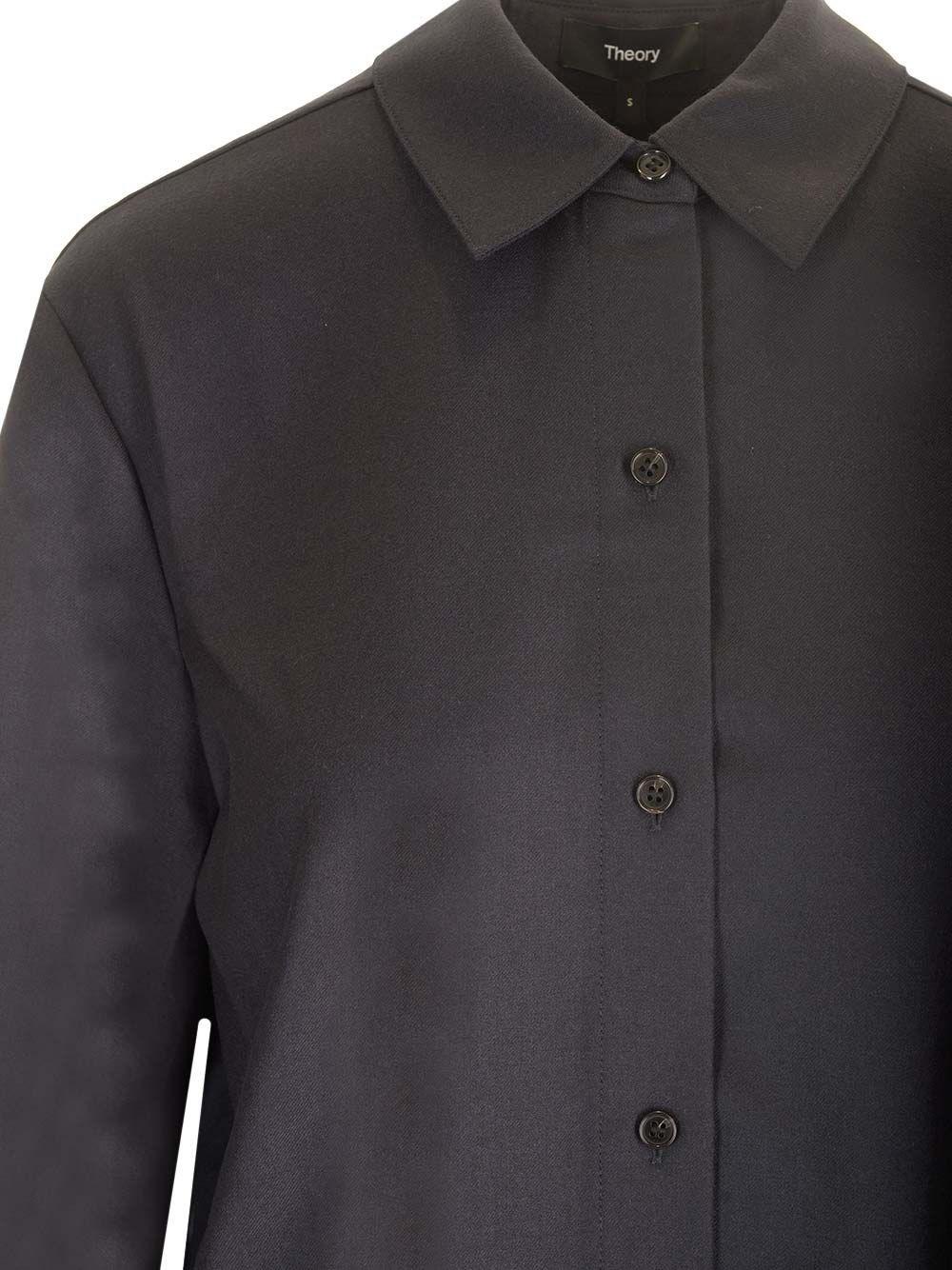Al Duca D'Aosta Theory Camicia in lana Offerta