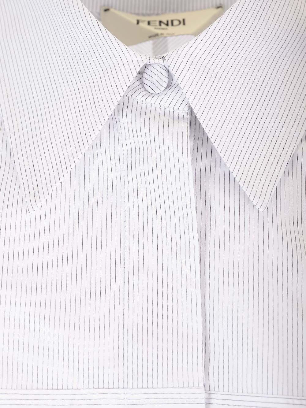 Al Duca D'Aosta Fendi Camicia slim fit a righe In Saldo