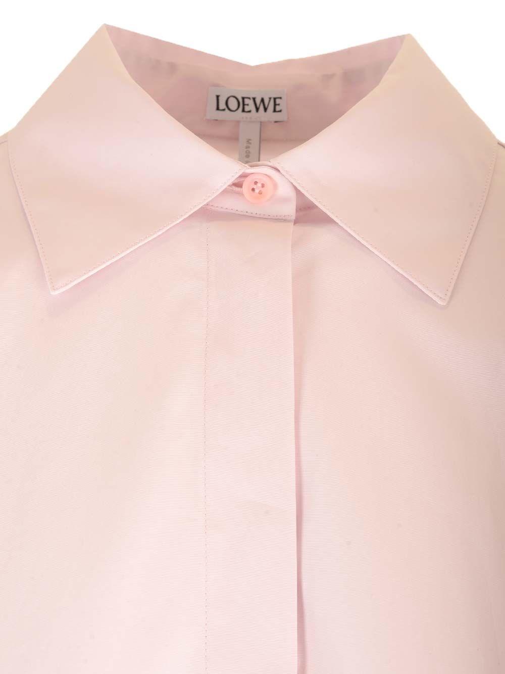 Al Duca D'Aosta Loewe Camicia con risvolti in cotone In Linea