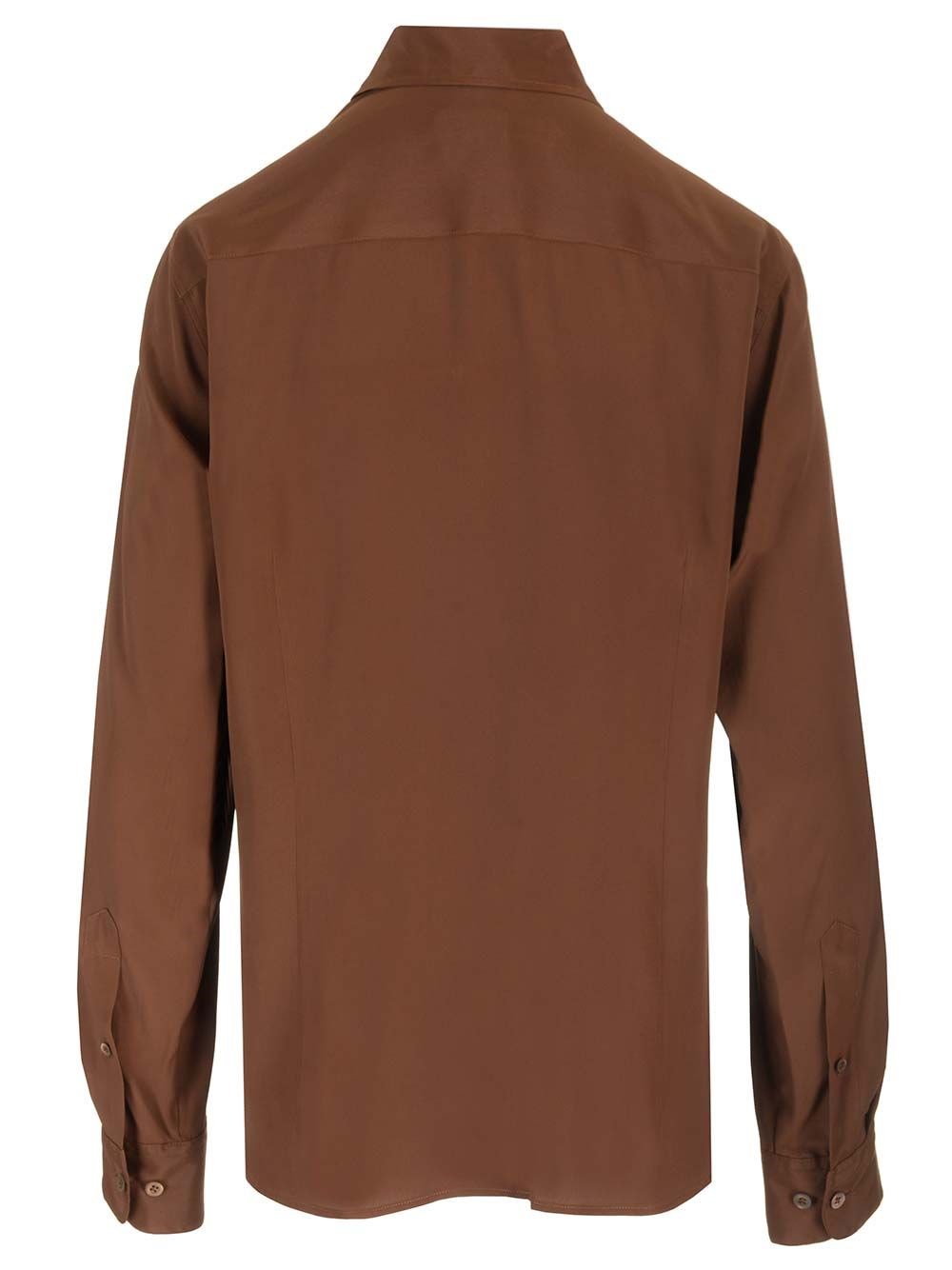 Al Duca D'Aosta Dries Van Noten Camicia in crepe di seta Vendita