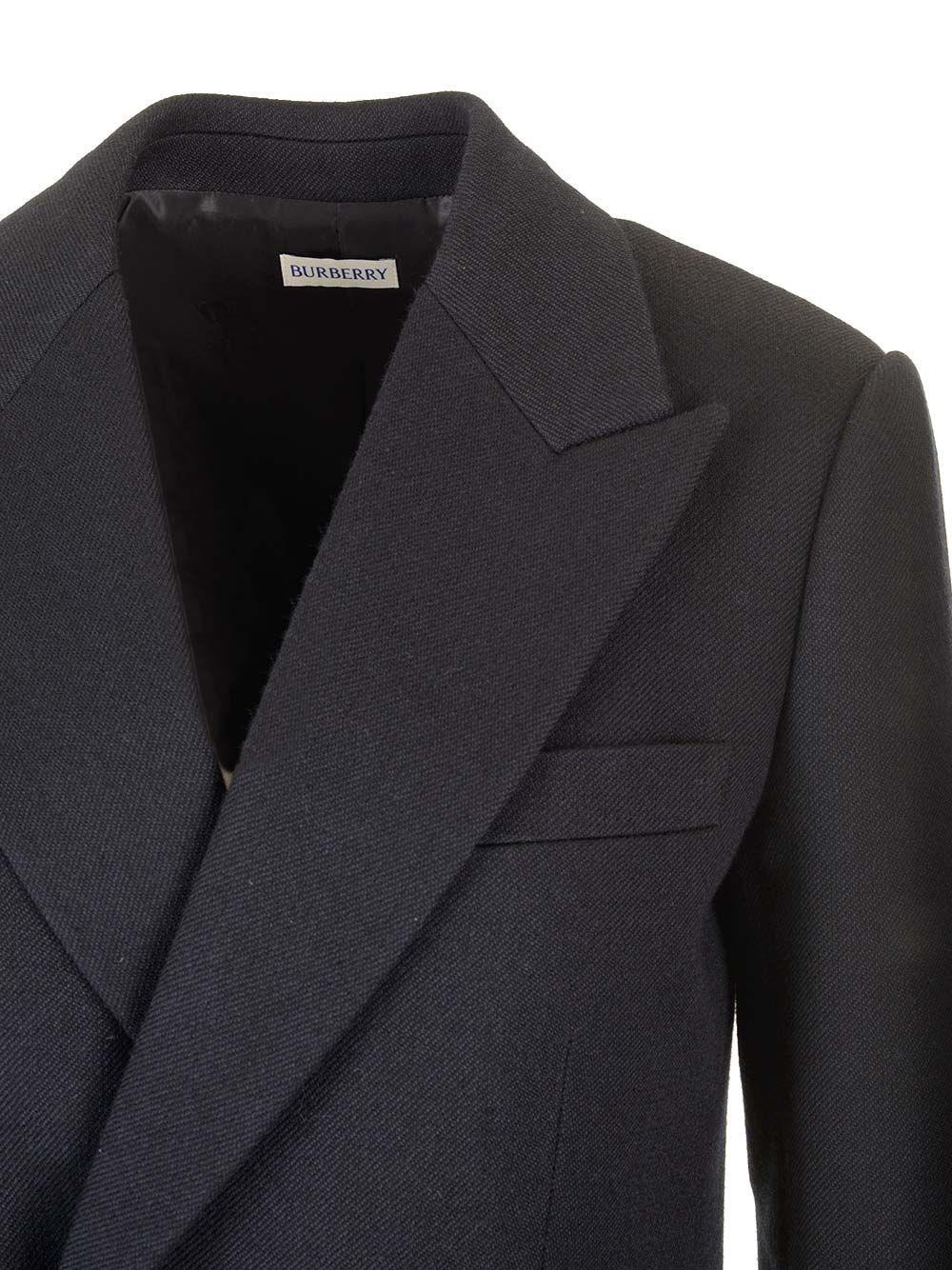 Al Duca D'Aosta Burberry Blazer doppiopetto blu navy Presa