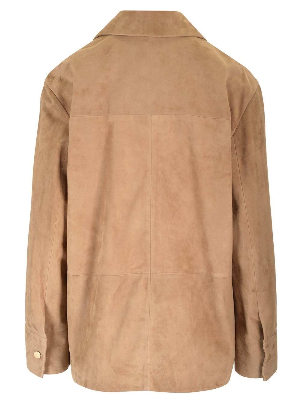 Al Duca D'Aosta 's Max Mara Overshirt scamosciata "Fresia" Hotsell