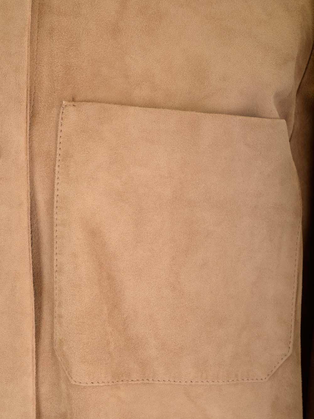 Al Duca D'Aosta 's Max Mara Overshirt scamosciata "Fresia" Hotsell