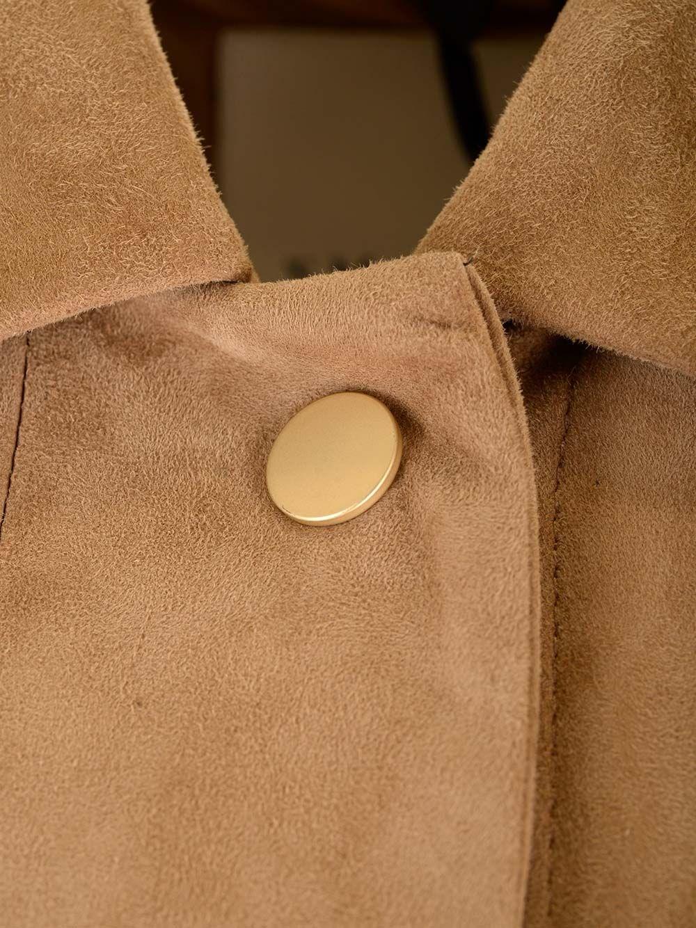 Al Duca D'Aosta 's Max Mara Overshirt scamosciata "Fresia" Hotsell