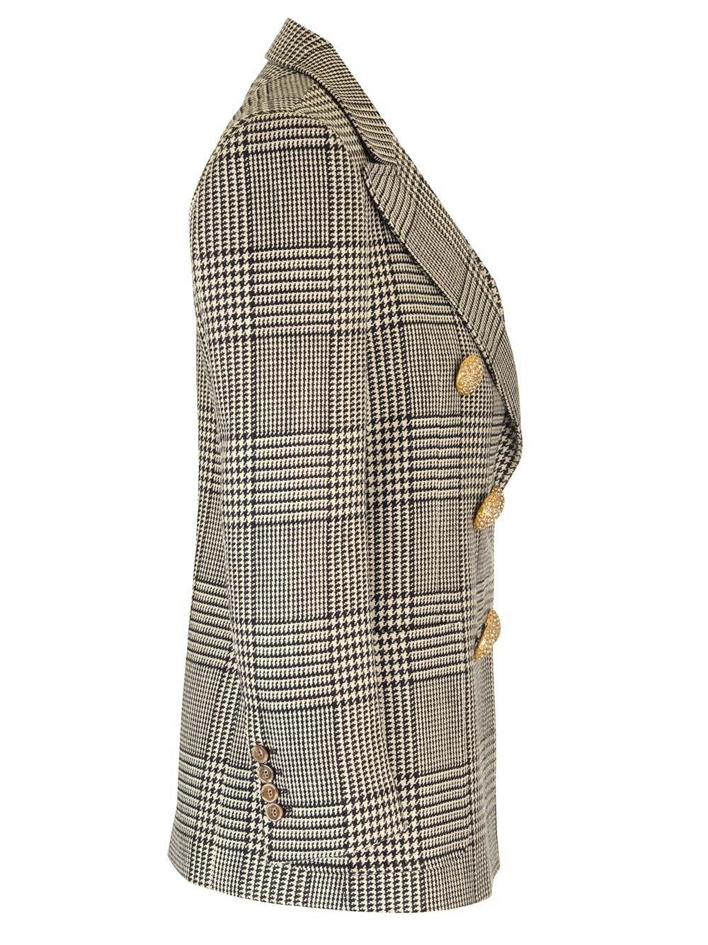 Al Duca D'Aosta Valentino Garavani Blazer in lana pied de poule Vendite Flash