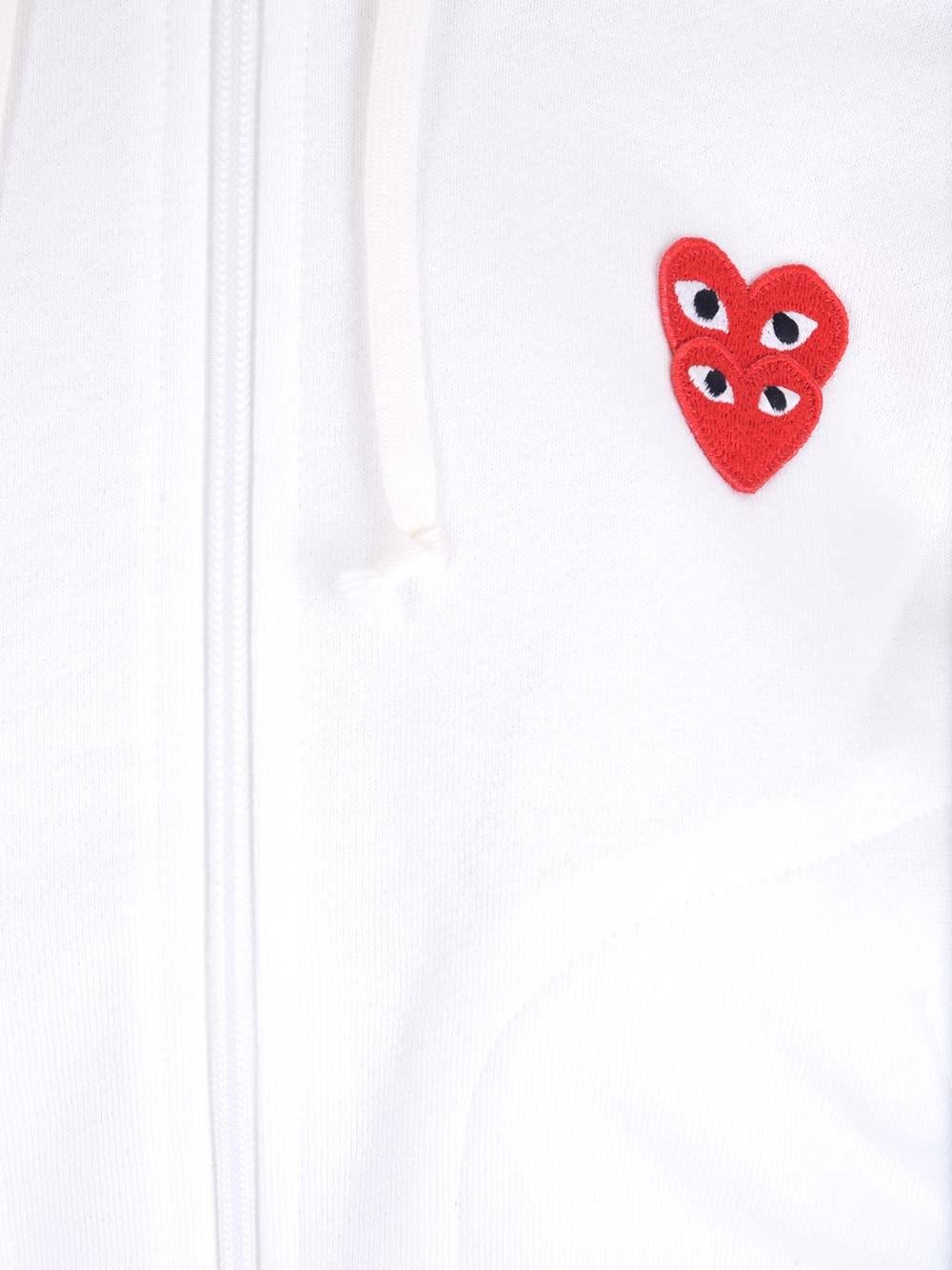 Al Duca D'Aosta Comme Des Garcons Play Felpa full zip Offerta