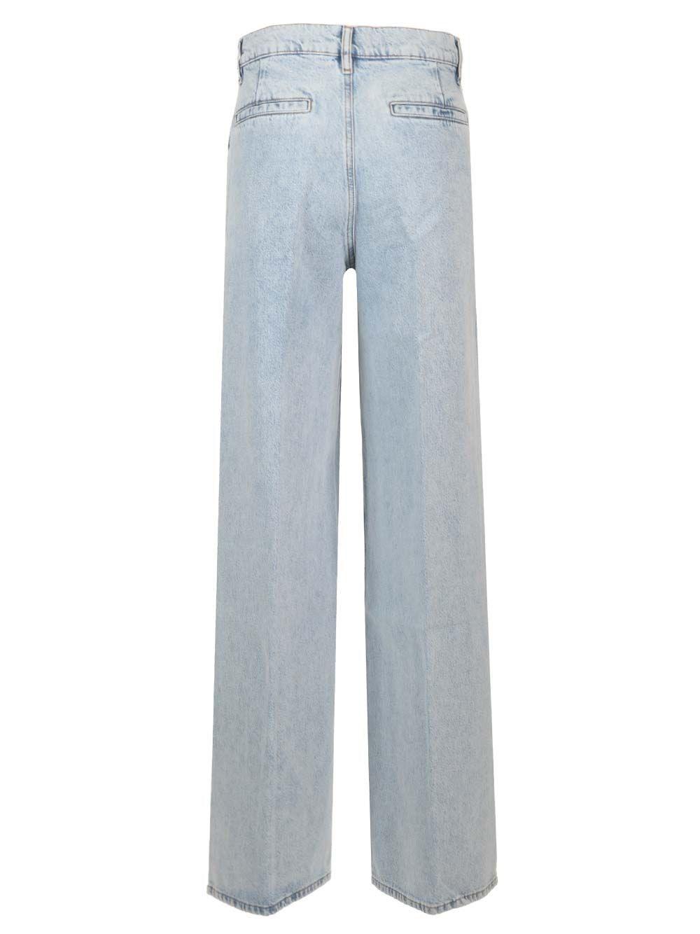 Al Duca D'Aosta Frame Jeans gamba larga Vendita Economica