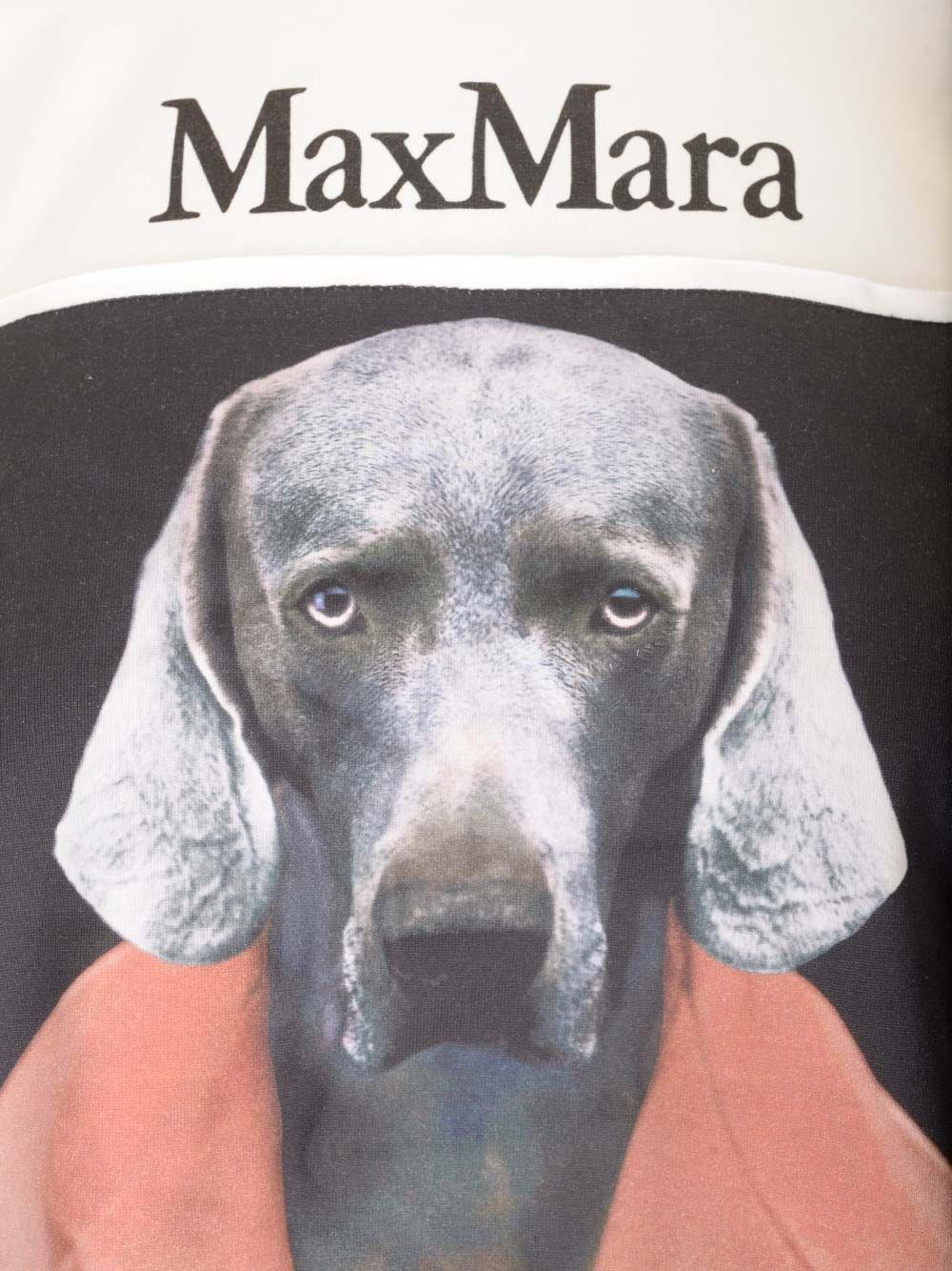Al Duca D'Aosta Max Mara T-shirt in jersey con stampa Super Saving Price