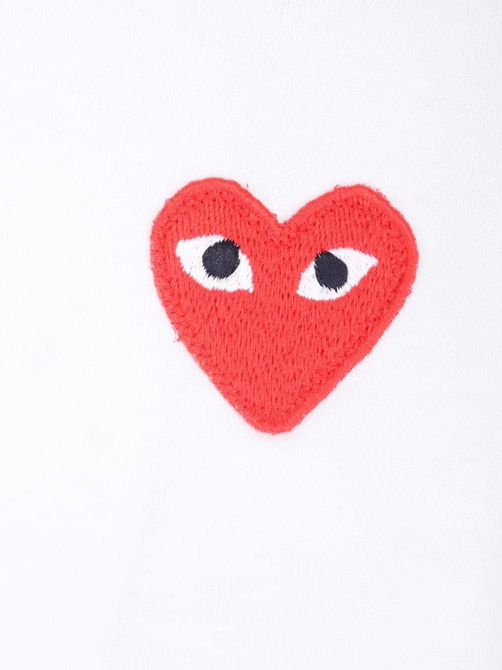 Al Duca D'Aosta Comme Des Garcons Play T-shirt con cuore rosso piccolo Offerta settimanale