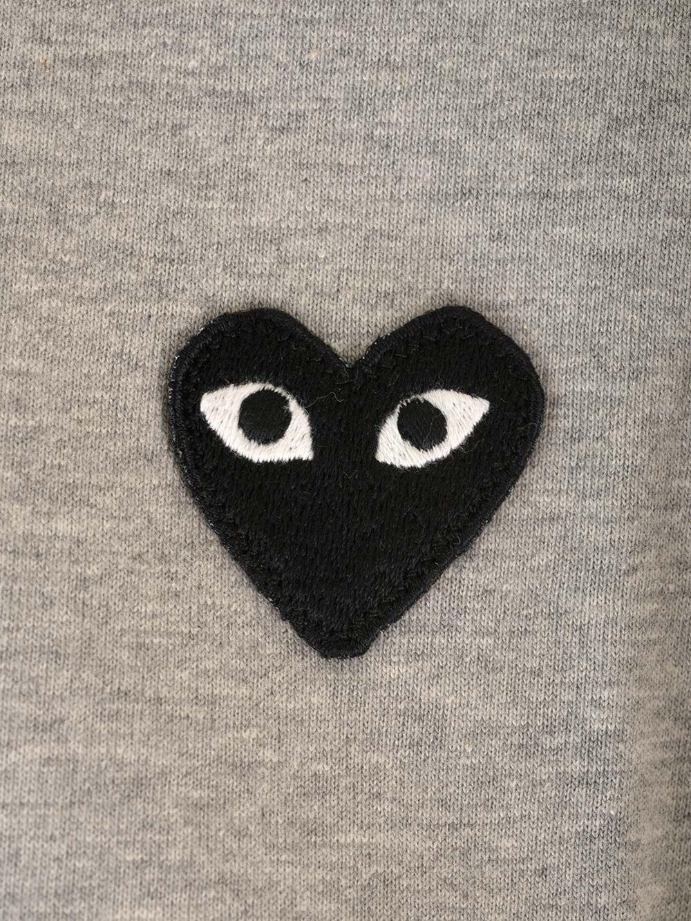 Al Duca D'Aosta Comme Des Garcons Play T-shirt black heart Rilascio limitato