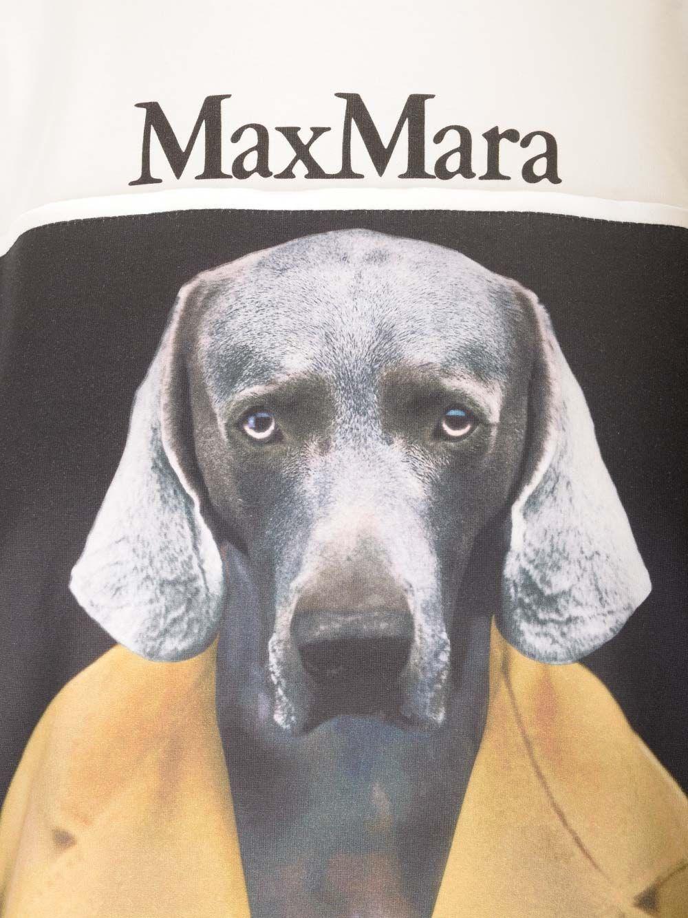 Al Duca D'Aosta Max Mara T-shirt in jersey con stampa Ultimo giorno
