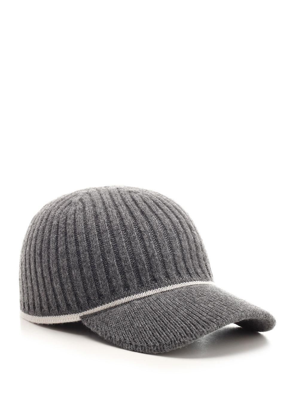 Al Duca D'Aosta Brunello Cucinelli Cappello baseball in cashmere e seta Trasporto libero internazionale