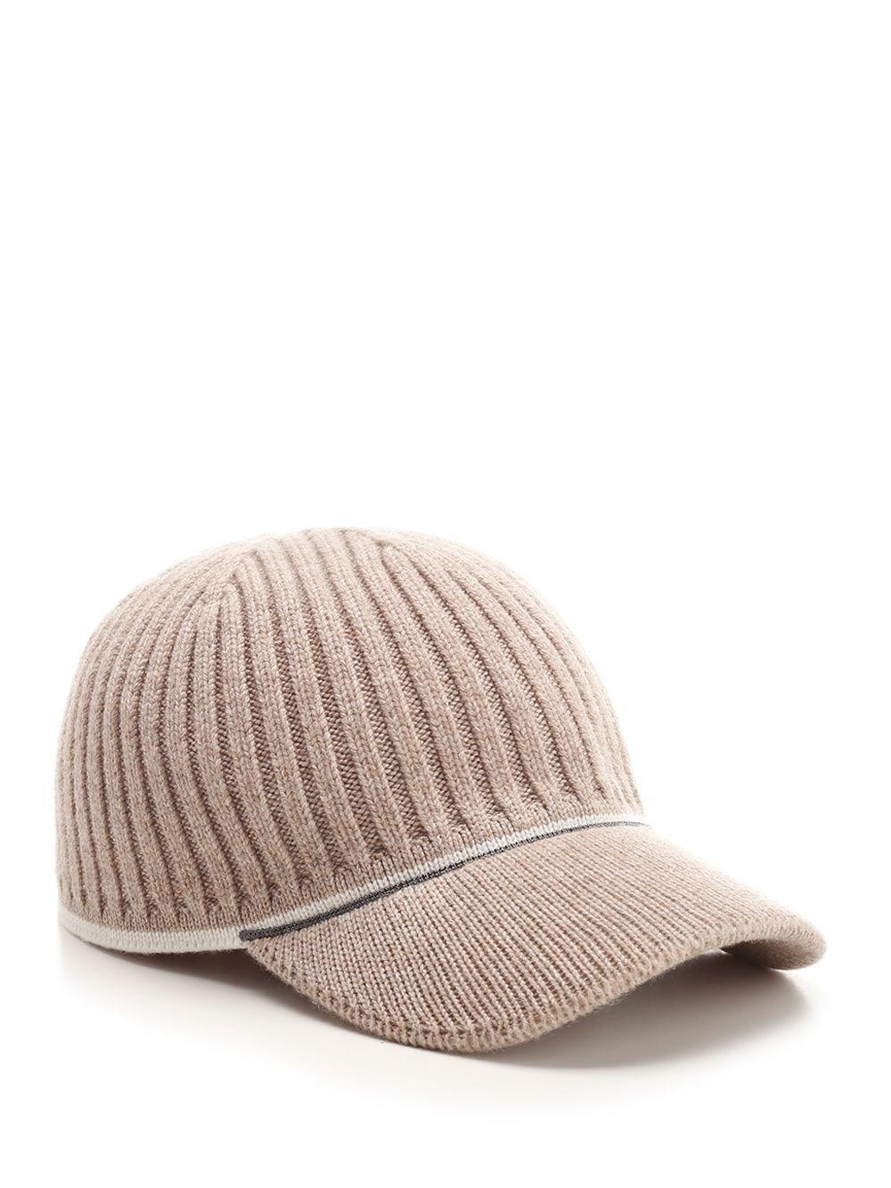 Al Duca D'Aosta Brunello Cucinelli Cappello baseball in cashmere e seta Officina