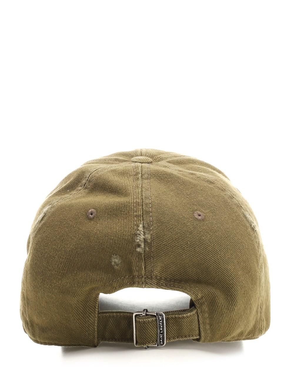 Al Duca D'Aosta Saint Laurent Cappello in denim Esporta salva