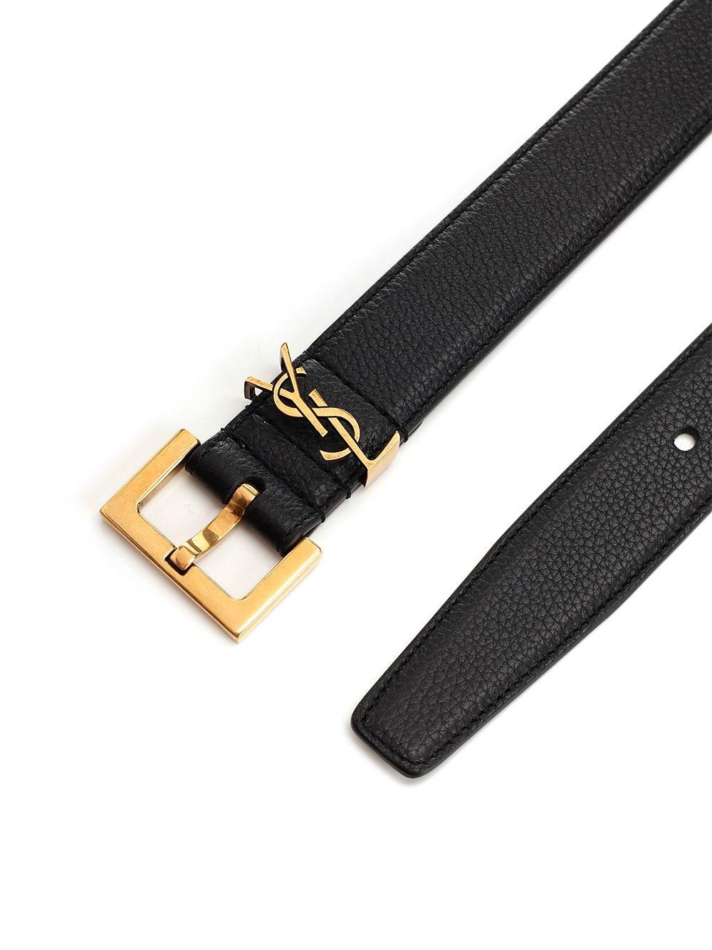 Al Duca D'Aosta Saint Laurent Cintura fibbia "YSL" Qualità