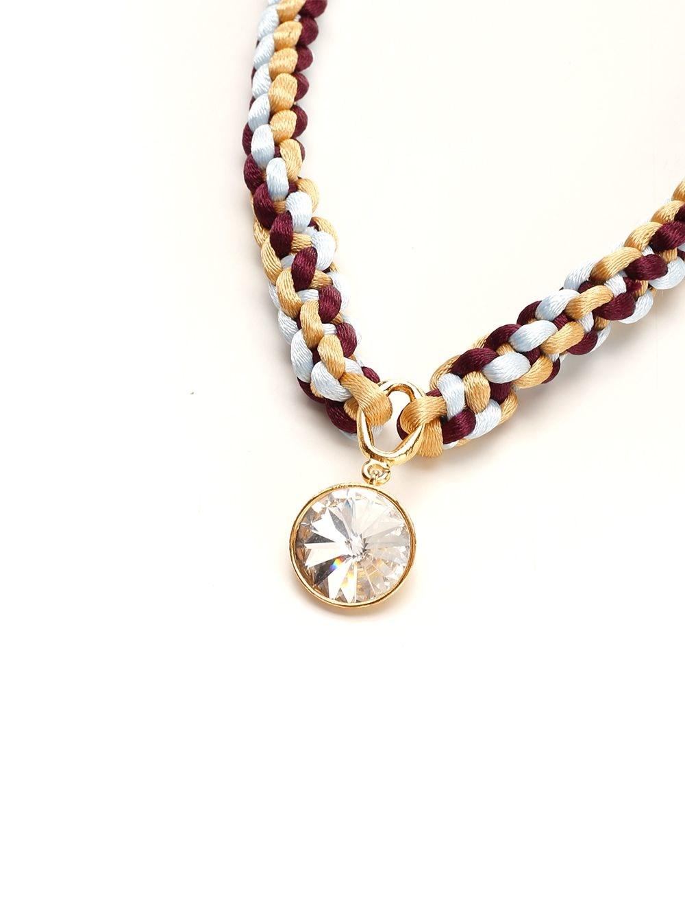 Al Duca D'Aosta Forte_forte crochet choker Sconto
