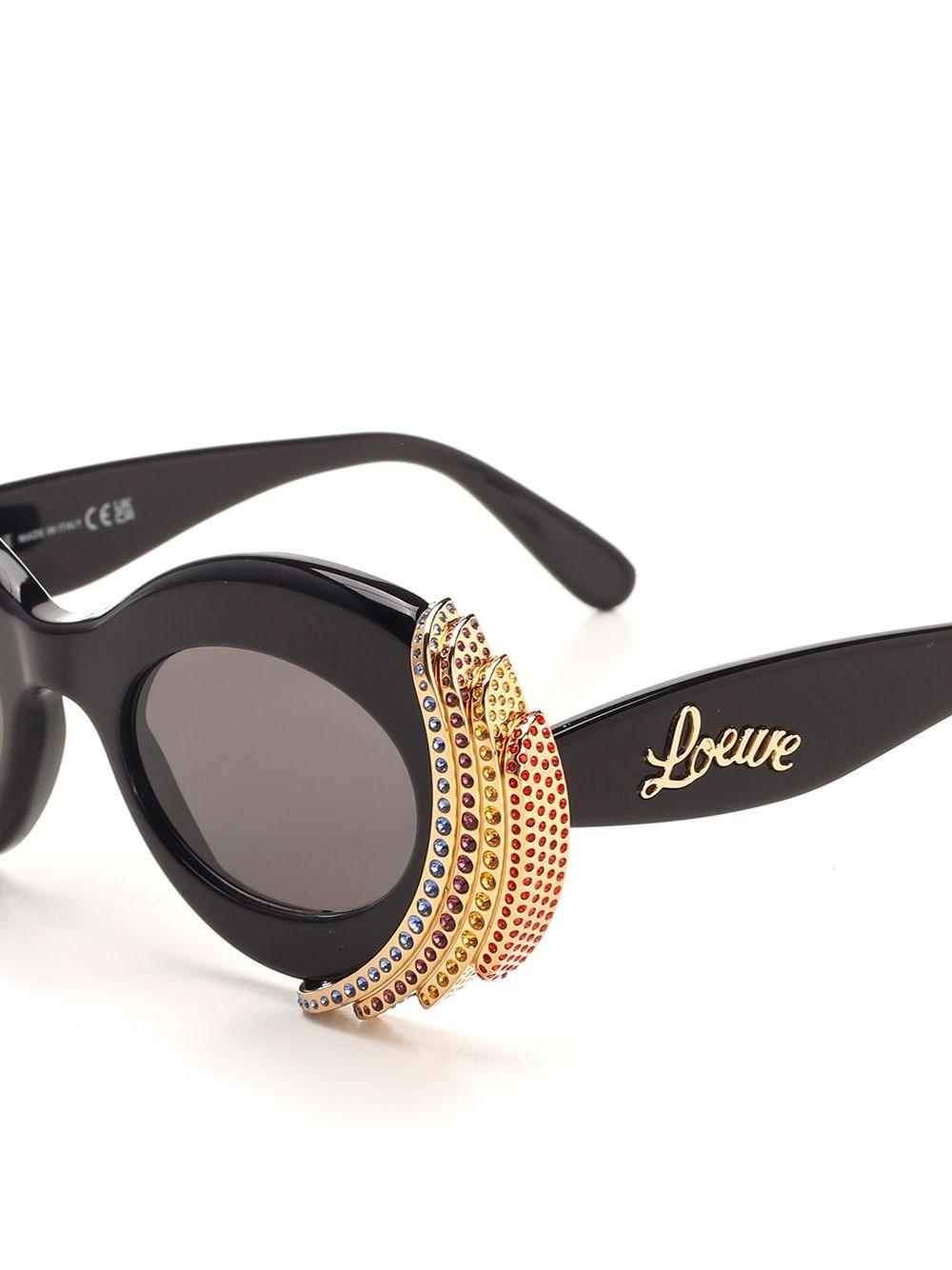Al Duca D'Aosta Loewe Paula's Ibiza Occhiali da sole ovali Saldi Di Fabbrica
