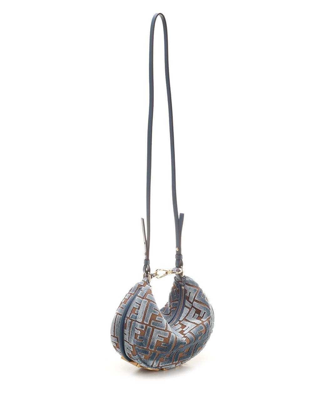 Al Duca D'Aosta Fendi Borsa hobo "Fendigraphy" mini Grande vendita