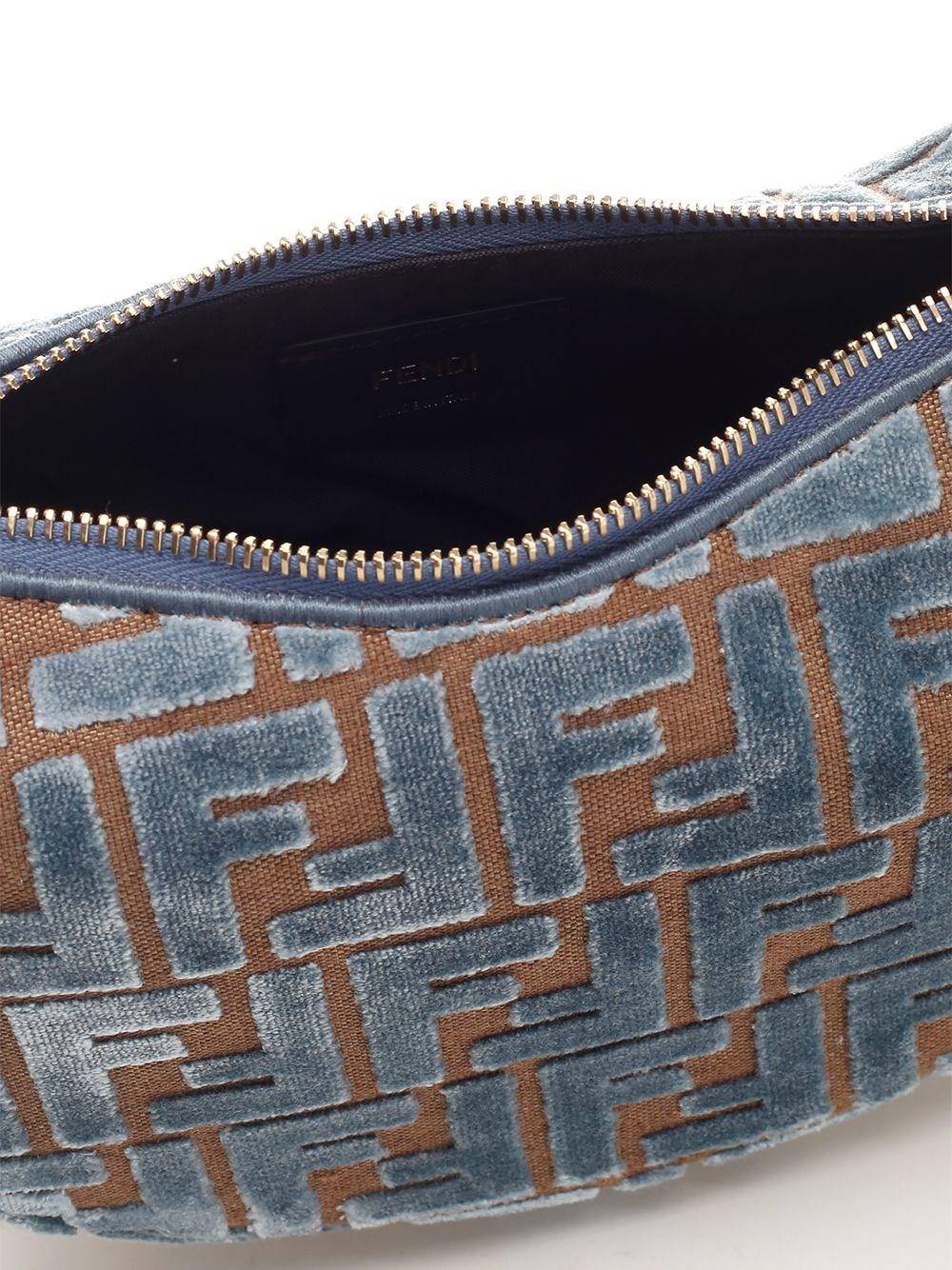 Al Duca D'Aosta Fendi Borsa hobo "Fendigraphy" mini Grande vendita