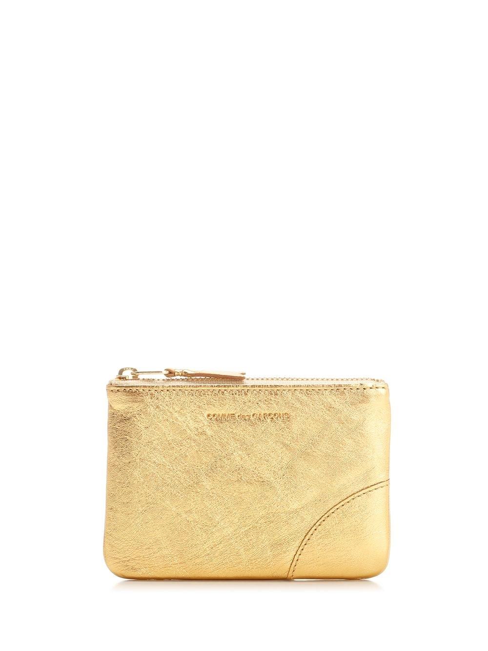 Al Duca D'Aosta Comme Des Garcons Wallet Portamonete oro
