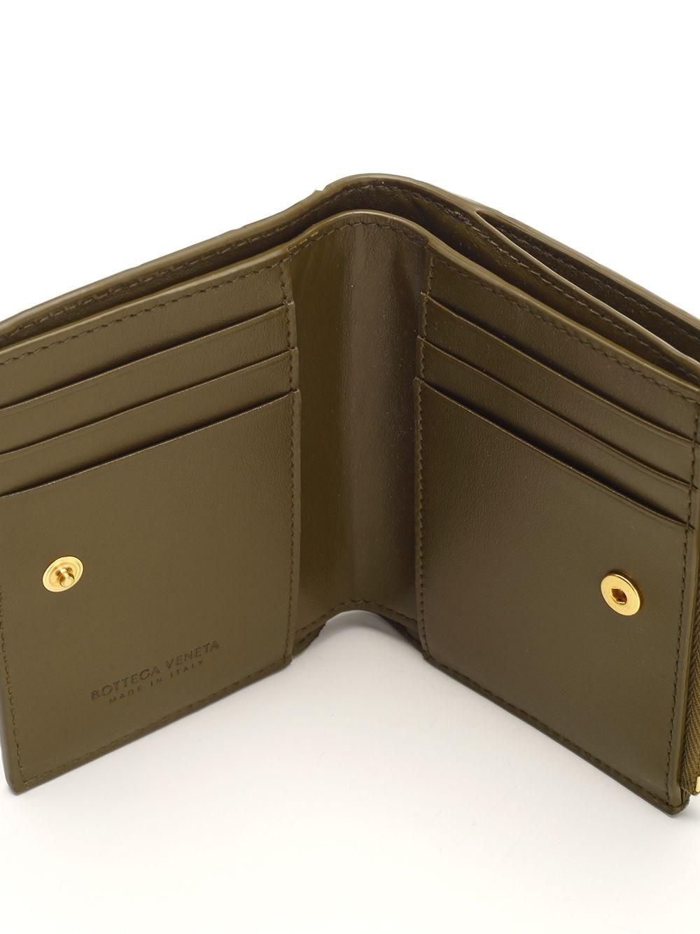 Al Duca D'Aosta Bottega Veneta Portafoglio Intrecciato Bi-Fold piccolo Fino al 55% di sconto