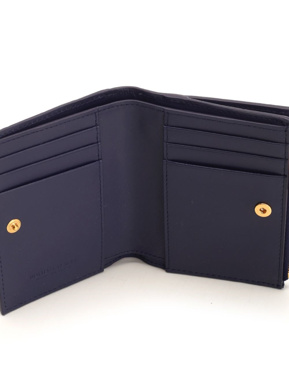 Al Duca D'Aosta Bottega Veneta Portafoglio Intrecciato Bi-Fold piccolo Officina