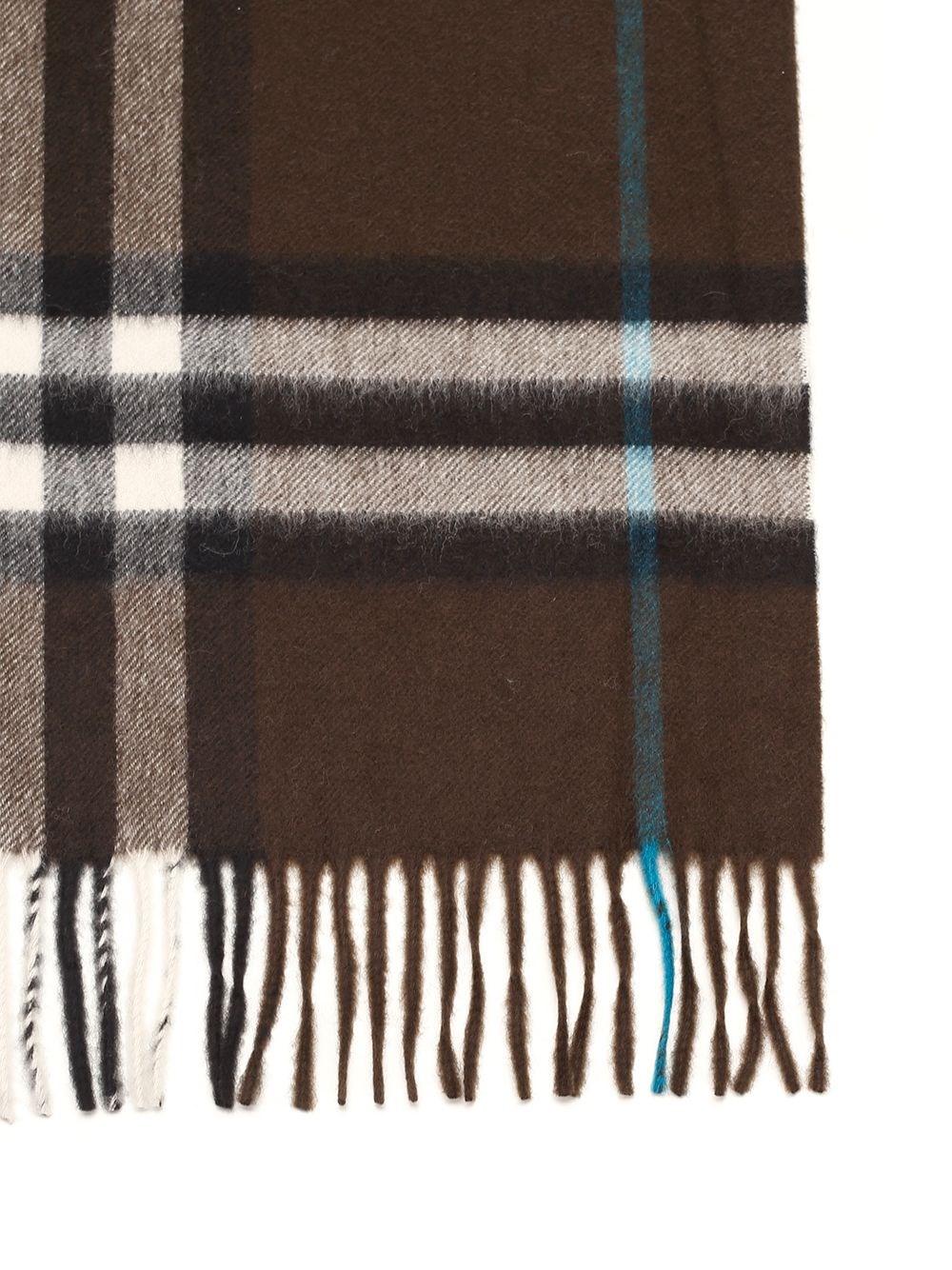 Al Duca D'Aosta Burberry Sciarpa in cashmere Check Soddisfazione Garantita