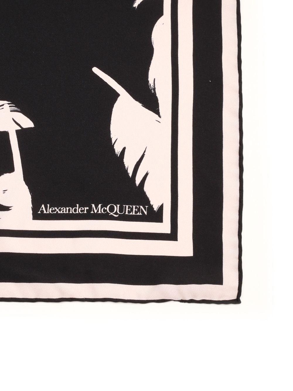Al Duca D'Aosta Alexander Mcqueen Foulard in seta Sottocosto