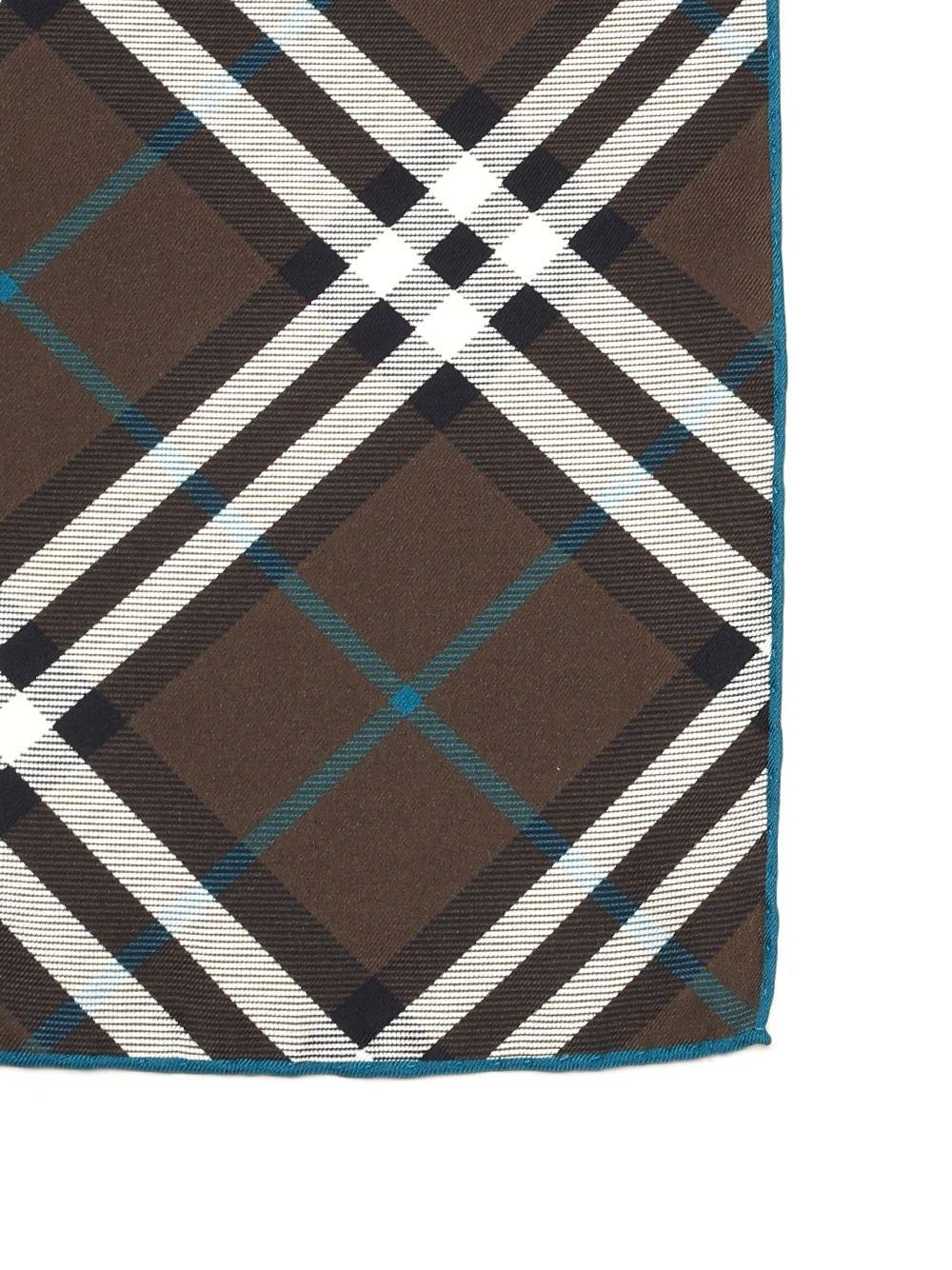 Al Duca D'Aosta Burberry Foulard in seta Check Online