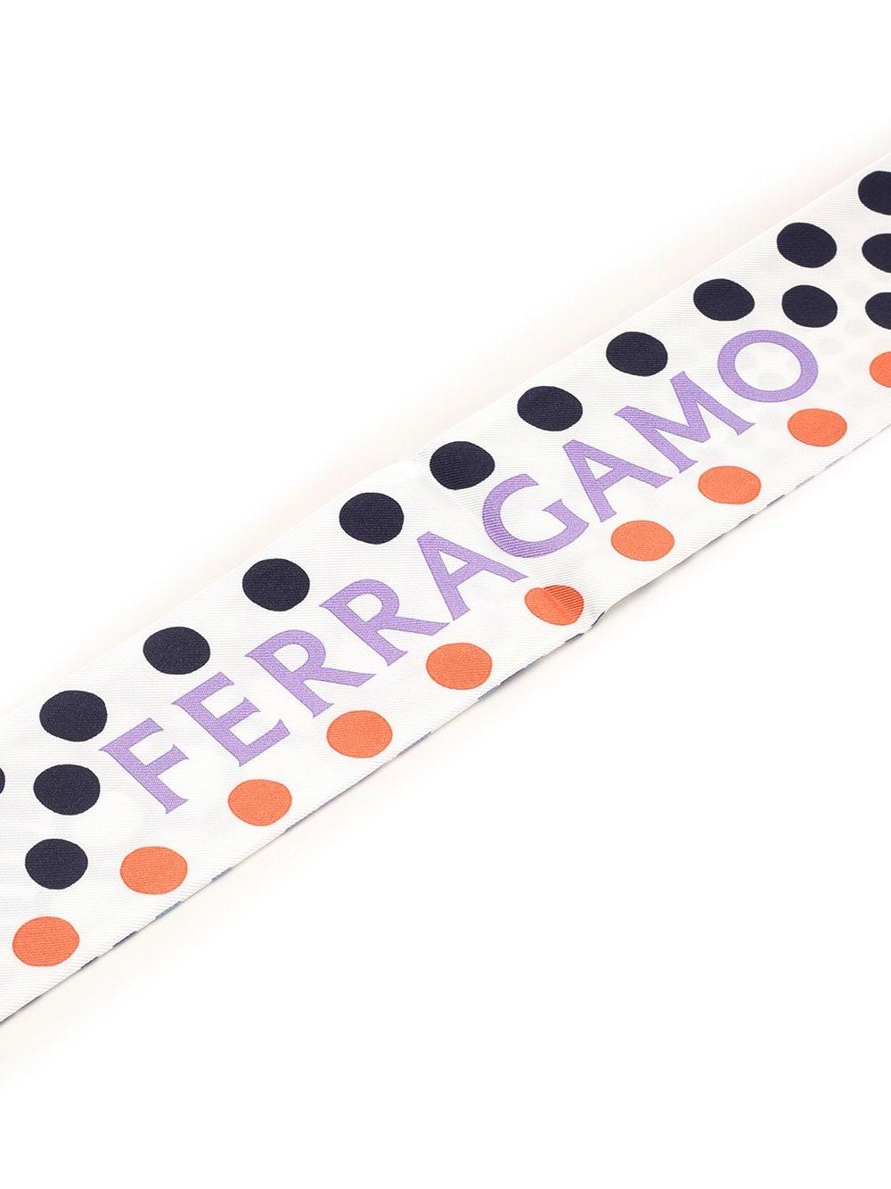 Al Duca D'Aosta Ferragamo Bandeau in seta Saldi