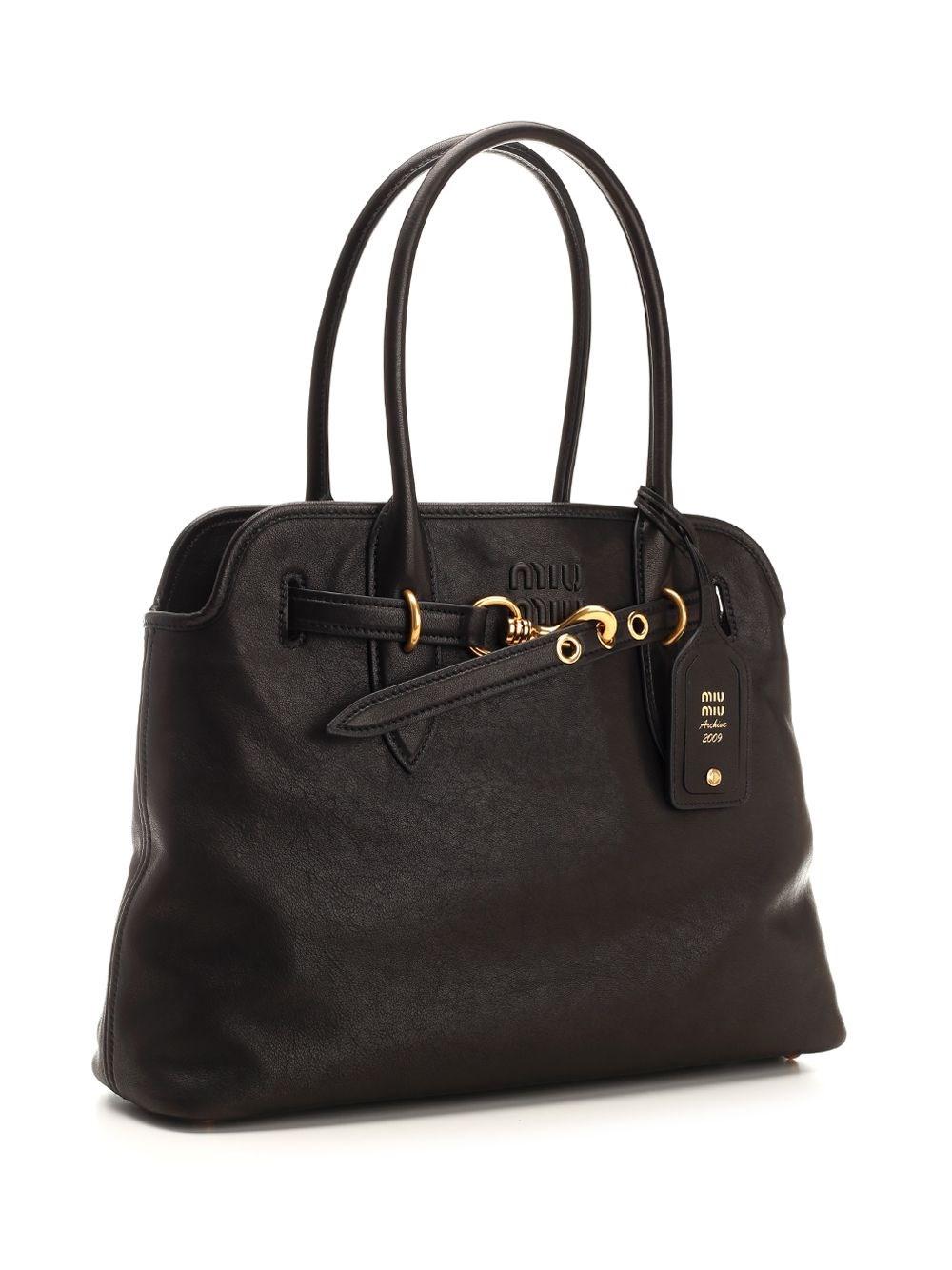 Al Duca D'Aosta Miu Miu Tote bag "Adventure" nera Hotsell