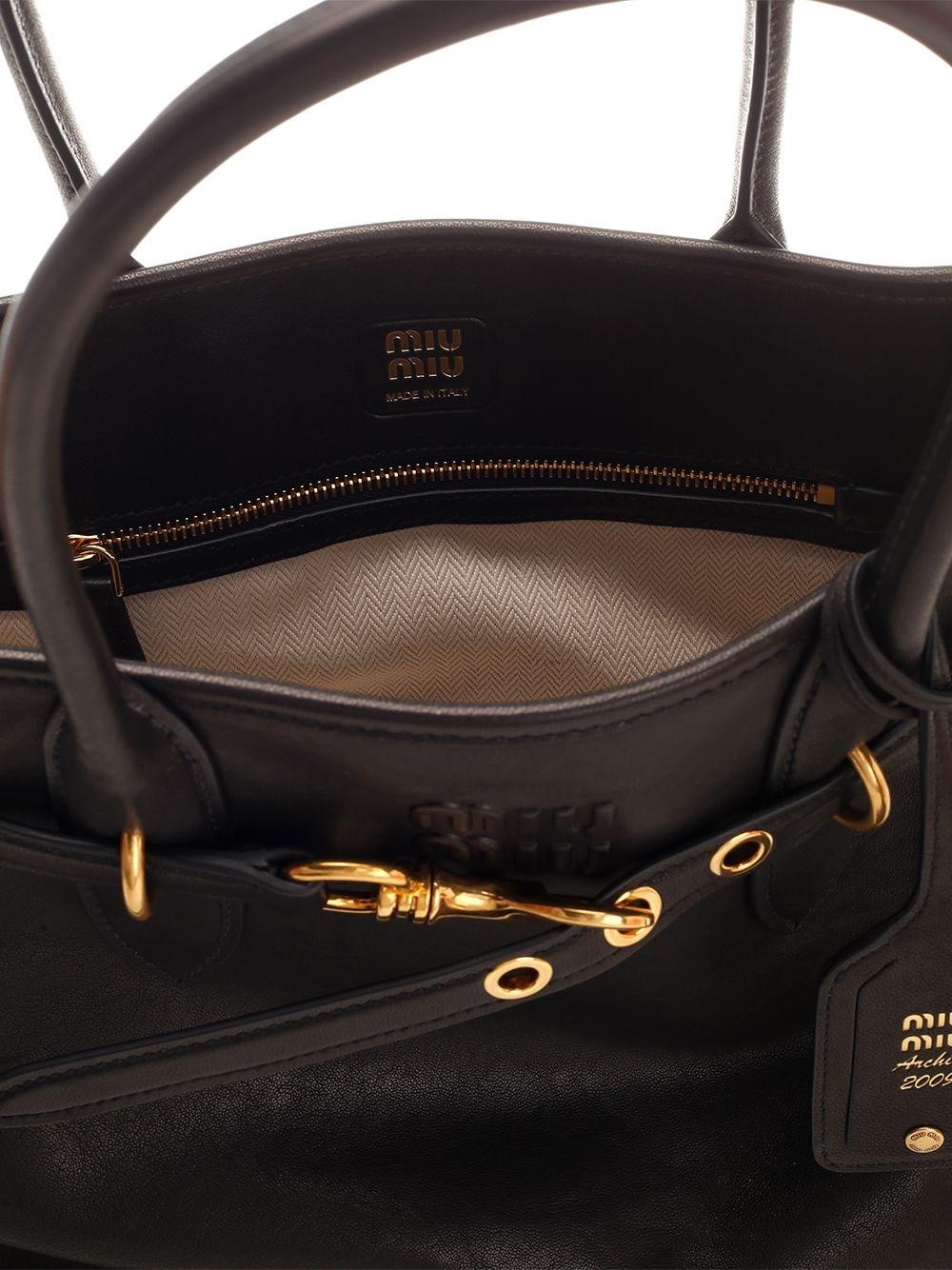 Al Duca D'Aosta Miu Miu Tote bag "Adventure" nera Hotsell