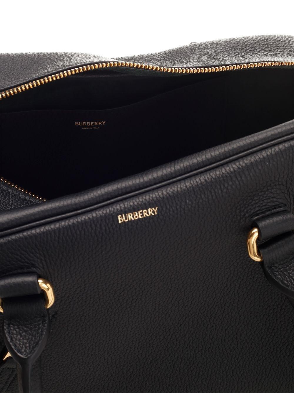 Al Duca D'Aosta Burberry Borsa bowling "Shield Twin" large Vendita Economica