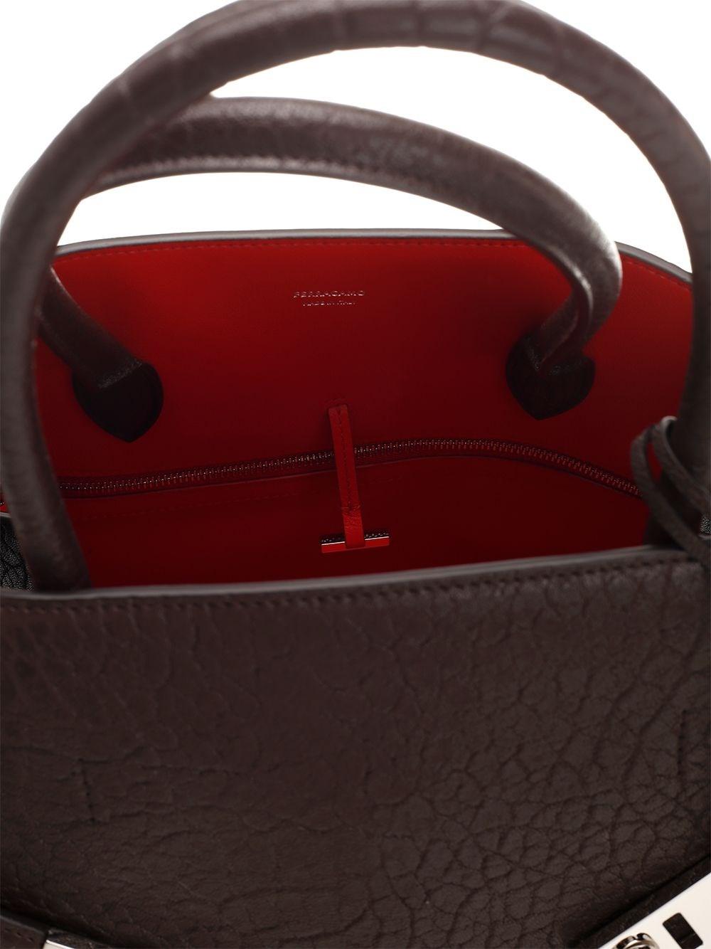 Al Duca D'Aosta Ferragamo Tote "Hug M" Saldi Di Fabbrica