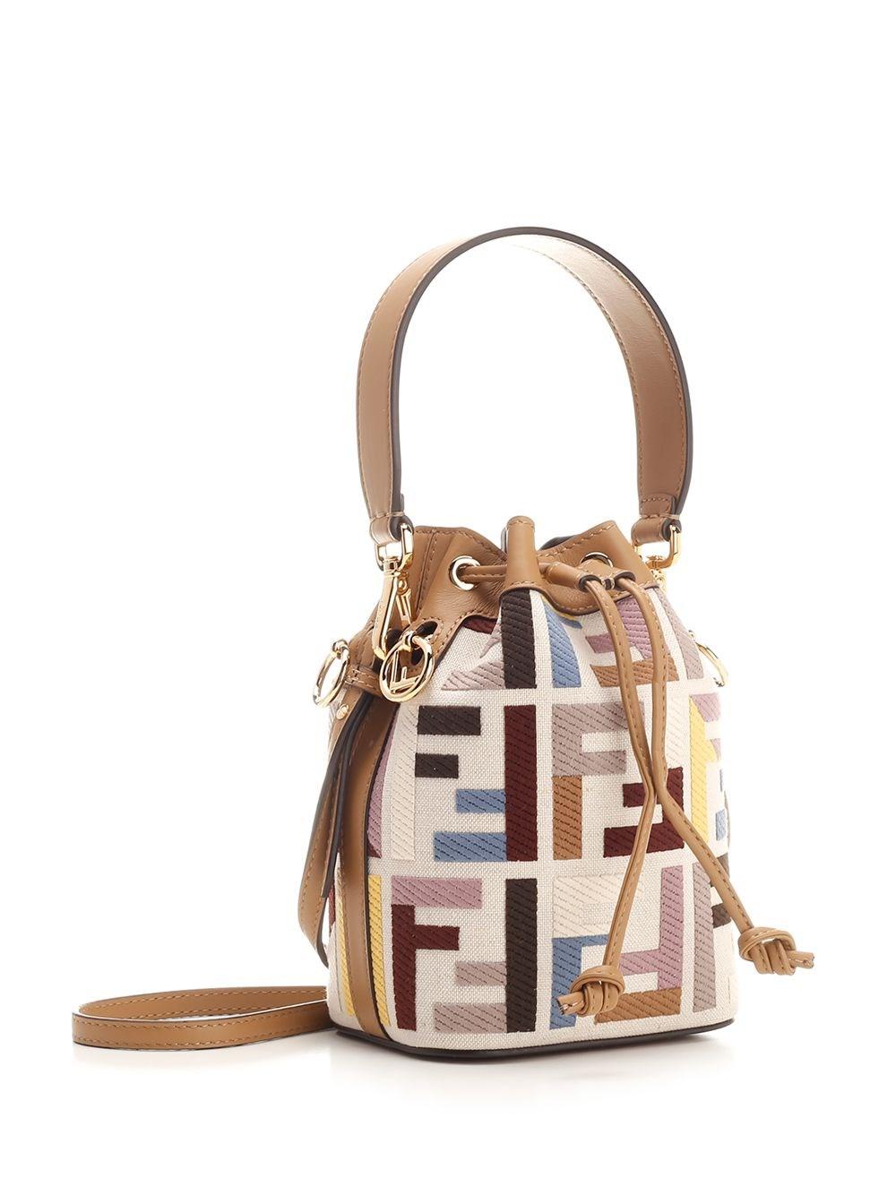 Al Duca D'Aosta Fendi Mini secchiello "Mon Tresor" Vendite stagionali