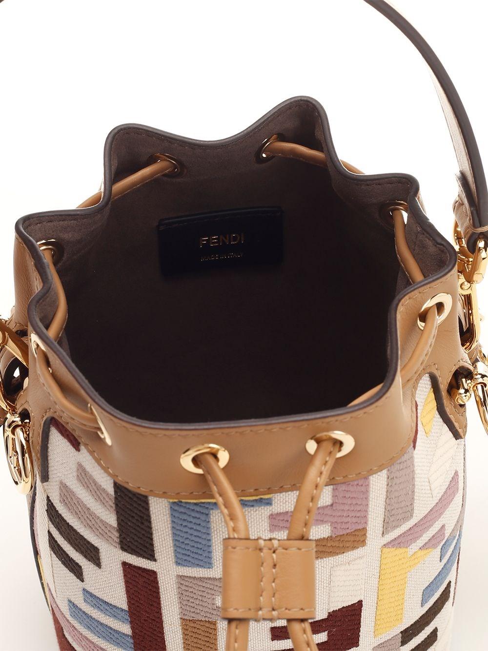 Al Duca D'Aosta Fendi Mini secchiello "Mon Tresor" Vendite stagionali