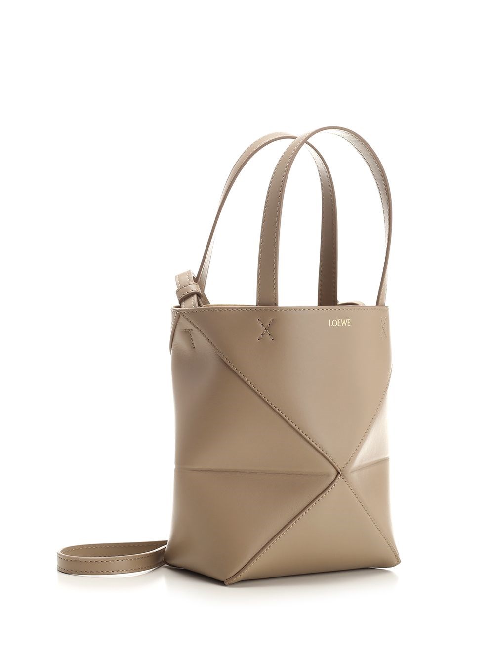 Al Duca D'Aosta Loewe "Puzzle Fold" Tote bag mini Vendita calda