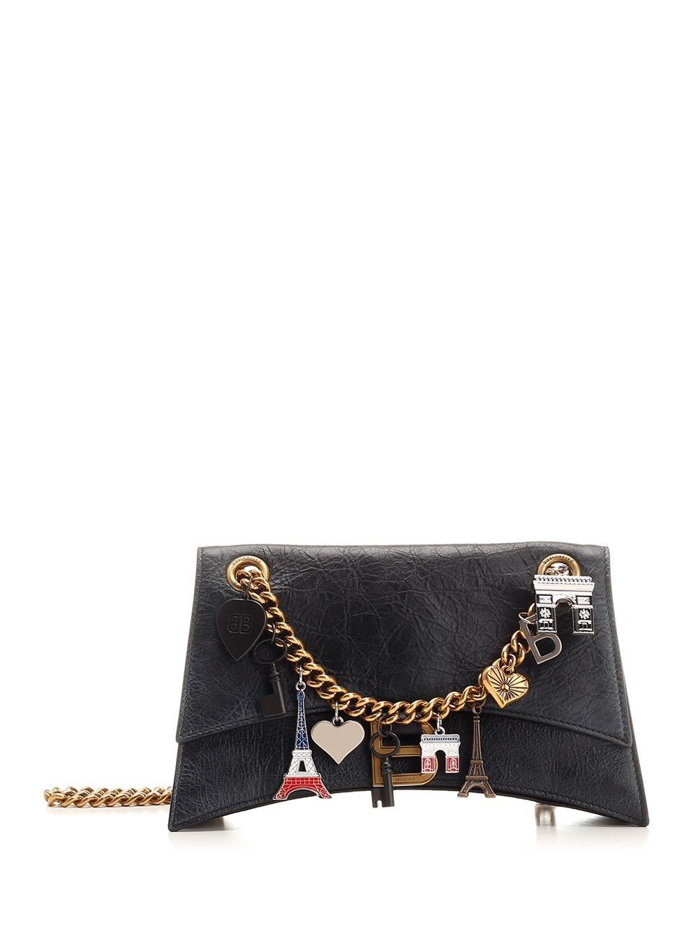 Al Duca D'Aosta Balenciaga Borsa a spalla "Crush Chain" piccola Ultimi tre giorni