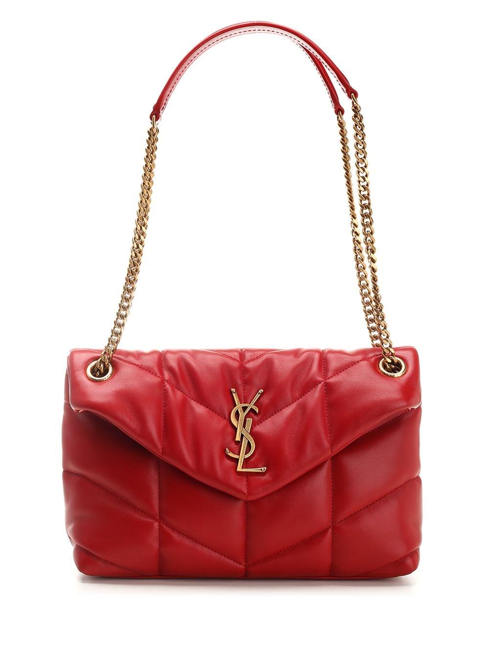 Al Duca D'Aosta Saint Laurent Borsa a spalla "Lou Lou Puffer" small Fino al 60% di sconto