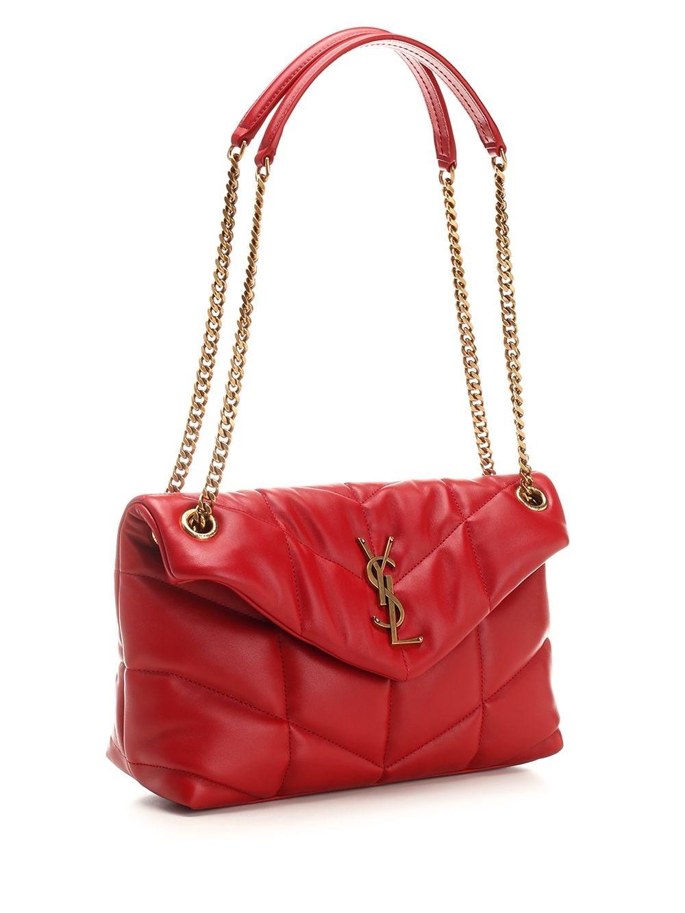 Al Duca D'Aosta Saint Laurent Borsa a spalla "Lou Lou Puffer" small Fino al 60% di sconto