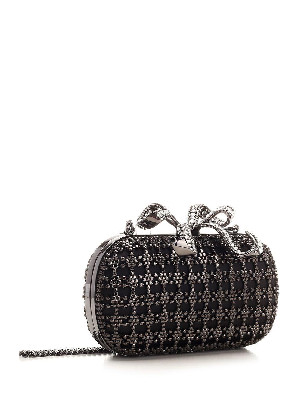 Al Duca D'Aosta Self-portrait Clutch con fiocco Vendita Calda
