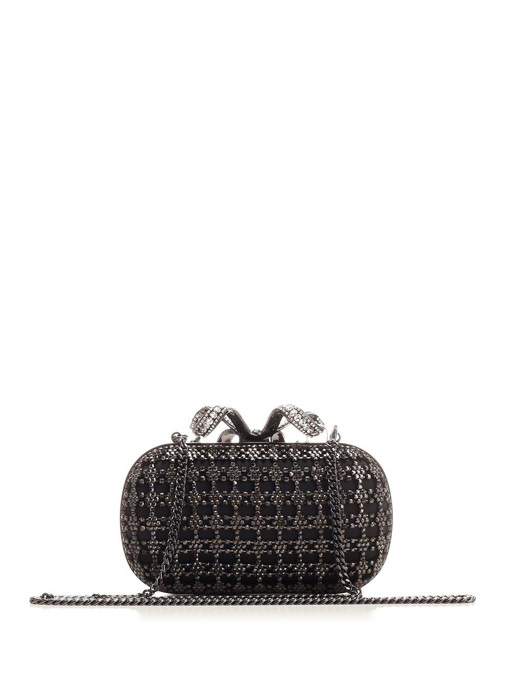 Al Duca D'Aosta Self-portrait Clutch con fiocco Vendita Calda