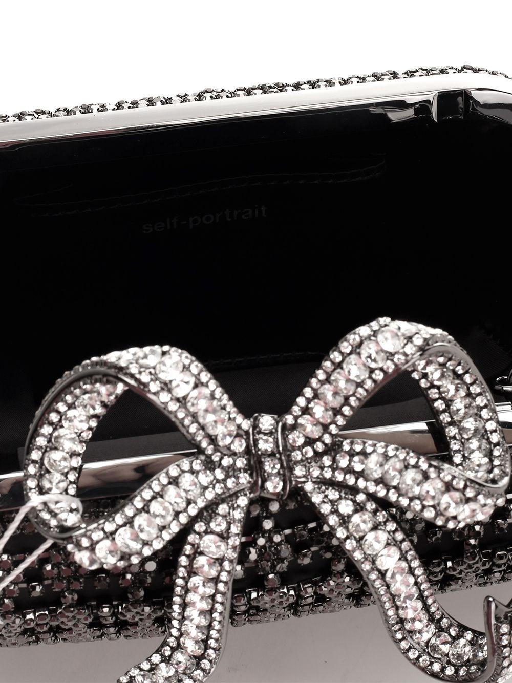 Al Duca D'Aosta Self-portrait Clutch con fiocco Vendita Calda