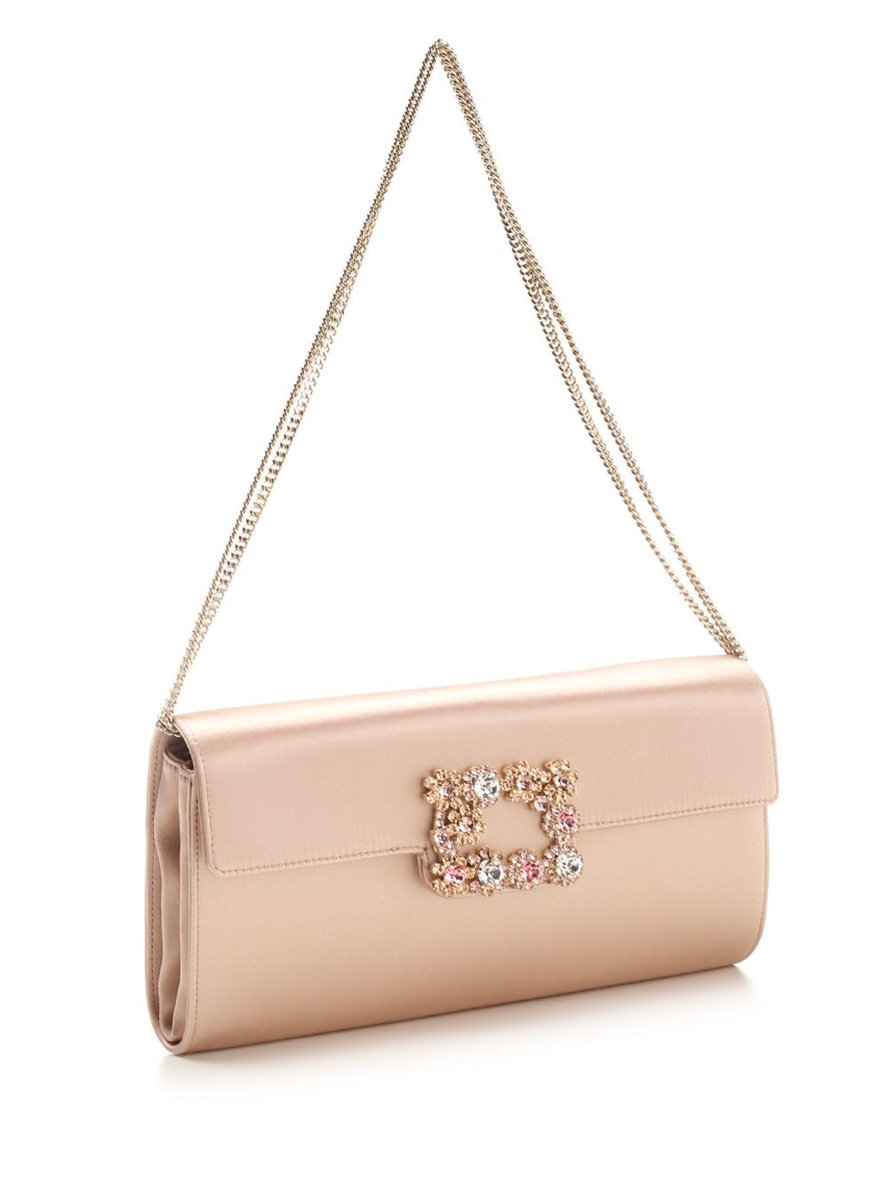 Al Duca D'Aosta Roger Vivier Pochette in raso Vendite Flash